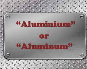 Aluminium vs Aluminum